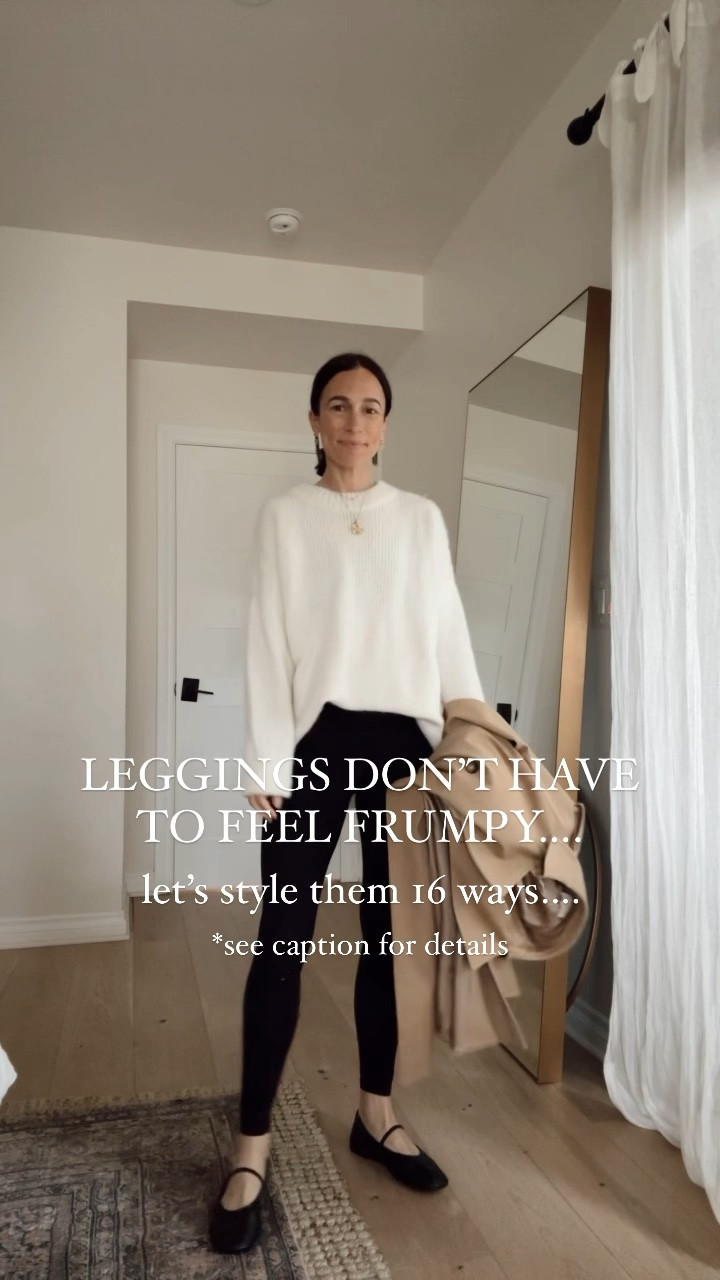 Styling leggings 

#LTKover40