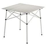 Coleman Outdoor Folding Table | Ultra Compact Aluminum Camping Table, White | Amazon (US)
