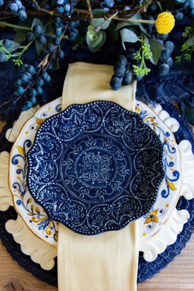 Blue + yellow summer table 💙💛 shop now
#LTKHome #SummerTablescape #ShopTheLook #homewithhollyj #shophollyjhome 

 #LTKfoodie #LTKSeasonal #LTKHome