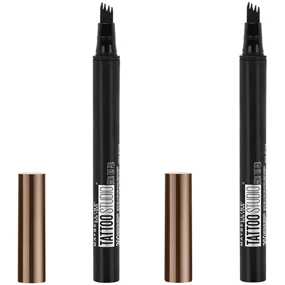 Maybelline New York TattooStudio Brow Tint Pen Makeup, 2 Count | Amazon (US)