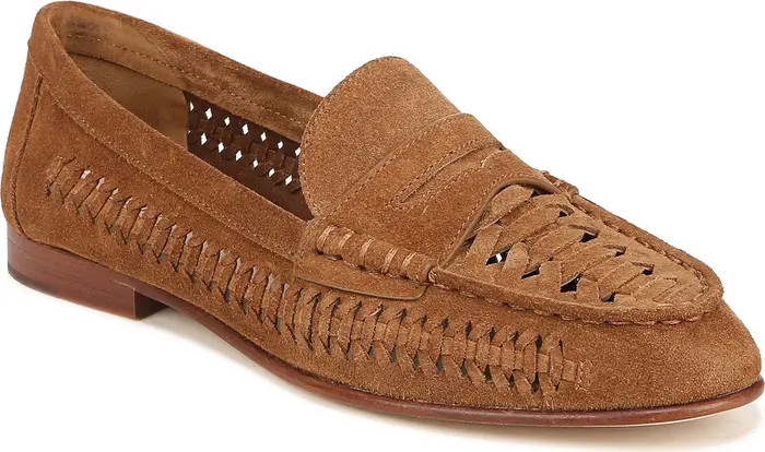 Veronica Beard Woven Penny Loafer (Women) | Nordstrom | Nordstrom