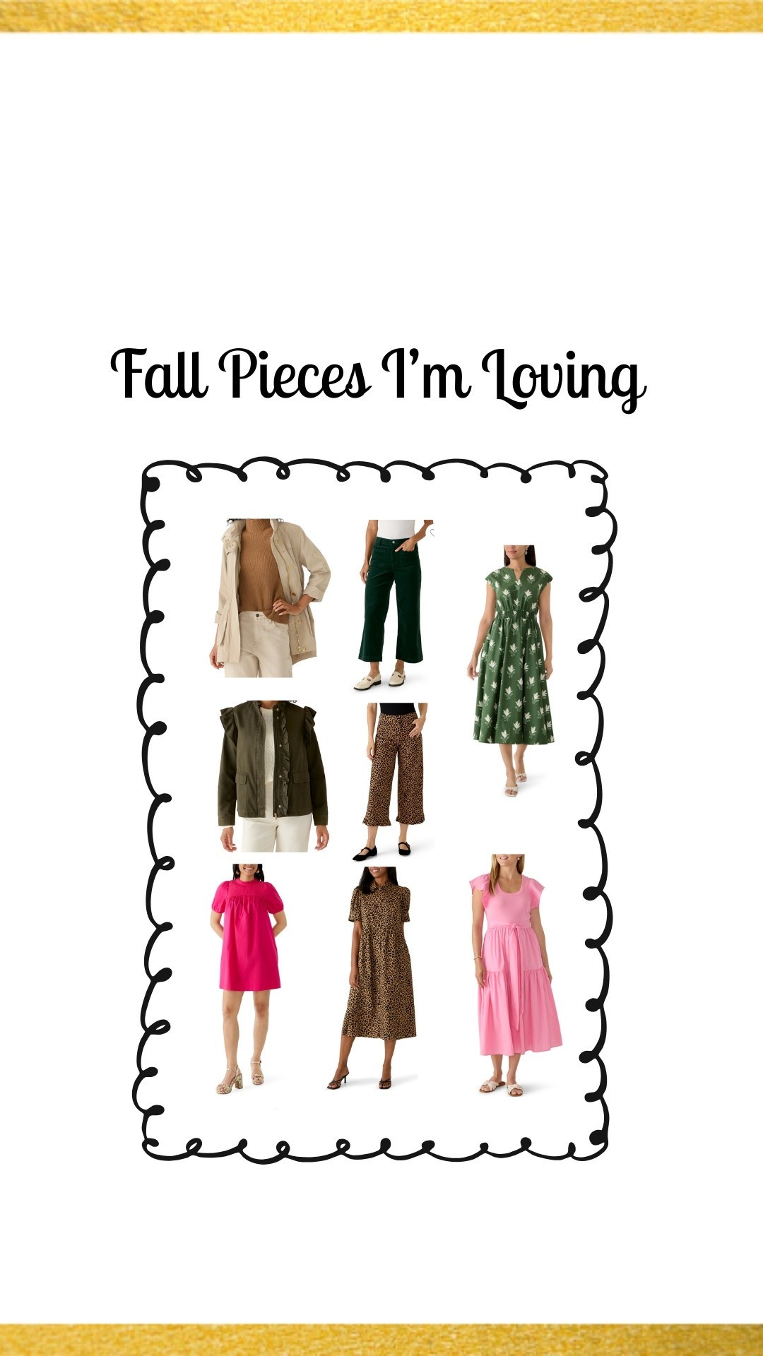 From jackets to pants and dresses, these are the Fall pieces I’m loving and eyeing for this upcoming season! 🍁💖 The best part?! They’re on sale! 

Fall jacket • fall jackets • leopard pants • corduroy pants • fall dress • fall dresses • dresses • fall coat • fall coats

#LTKSeasonal #LTKSaleAlert