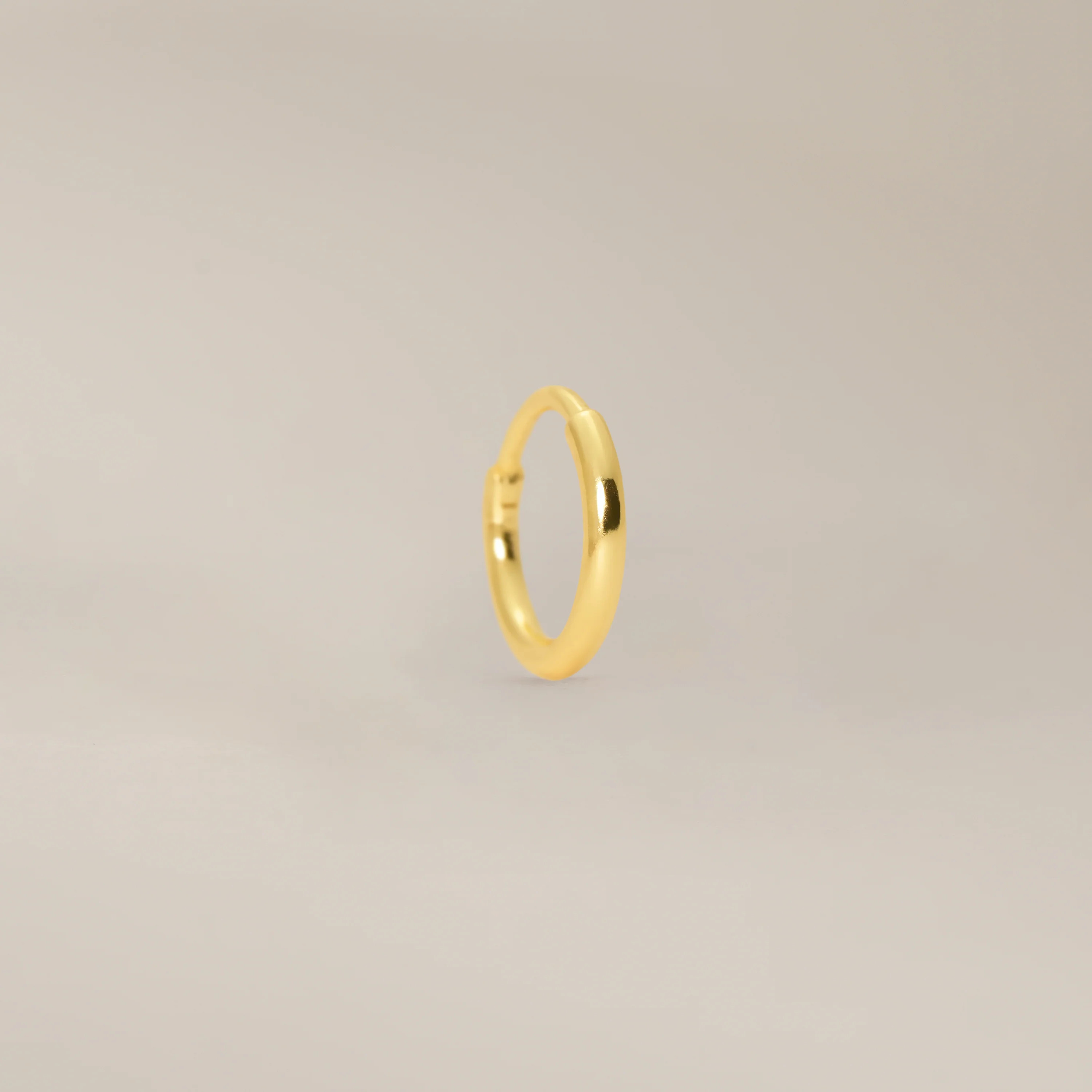 Solid Clicker Hoop Earrings | eyrful | Eyrful Artistry