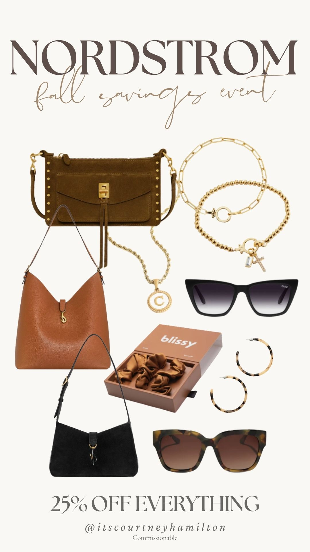 Accessories that are 25% off in from the Nordstrom Fall Savings event!!

sale alert, watchnow, fall finds, fall accessories, quay, sunglasses, blissy, fall fashion, finds under 100, courtney hamilton 

 #LTKSeasonal #LTKFindsUnder100 #LTKStyleTip