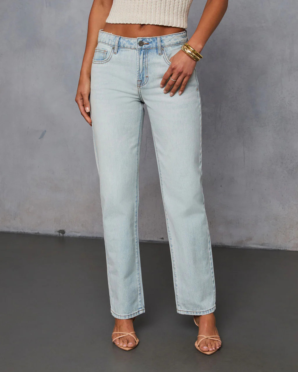 Dalston Rigid Straight Leg Jeans | VICI