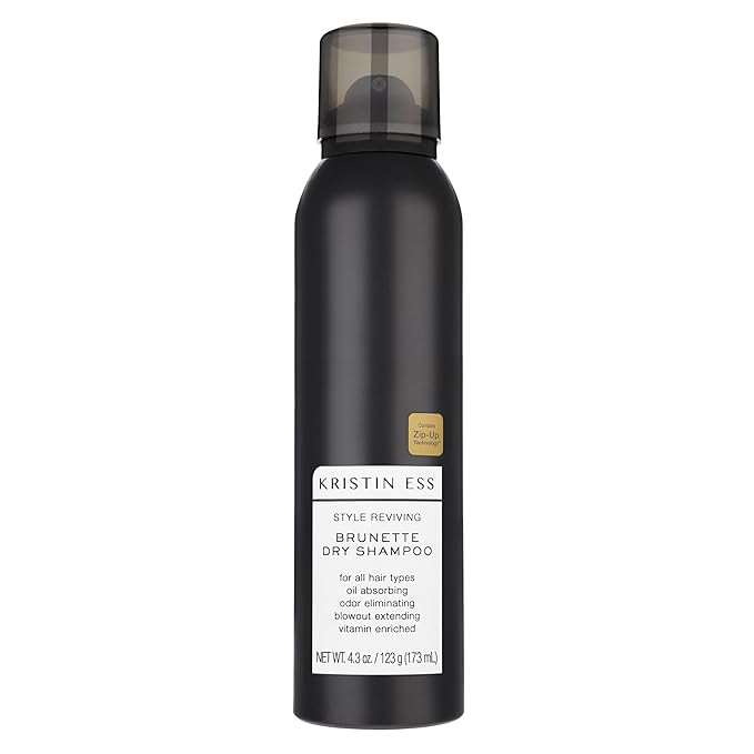 Kristin Ess Hair Brunette Dry Shampoo for Dark + Brown Hair with Vitamin C for all Hair Types - O... | Amazon (US)