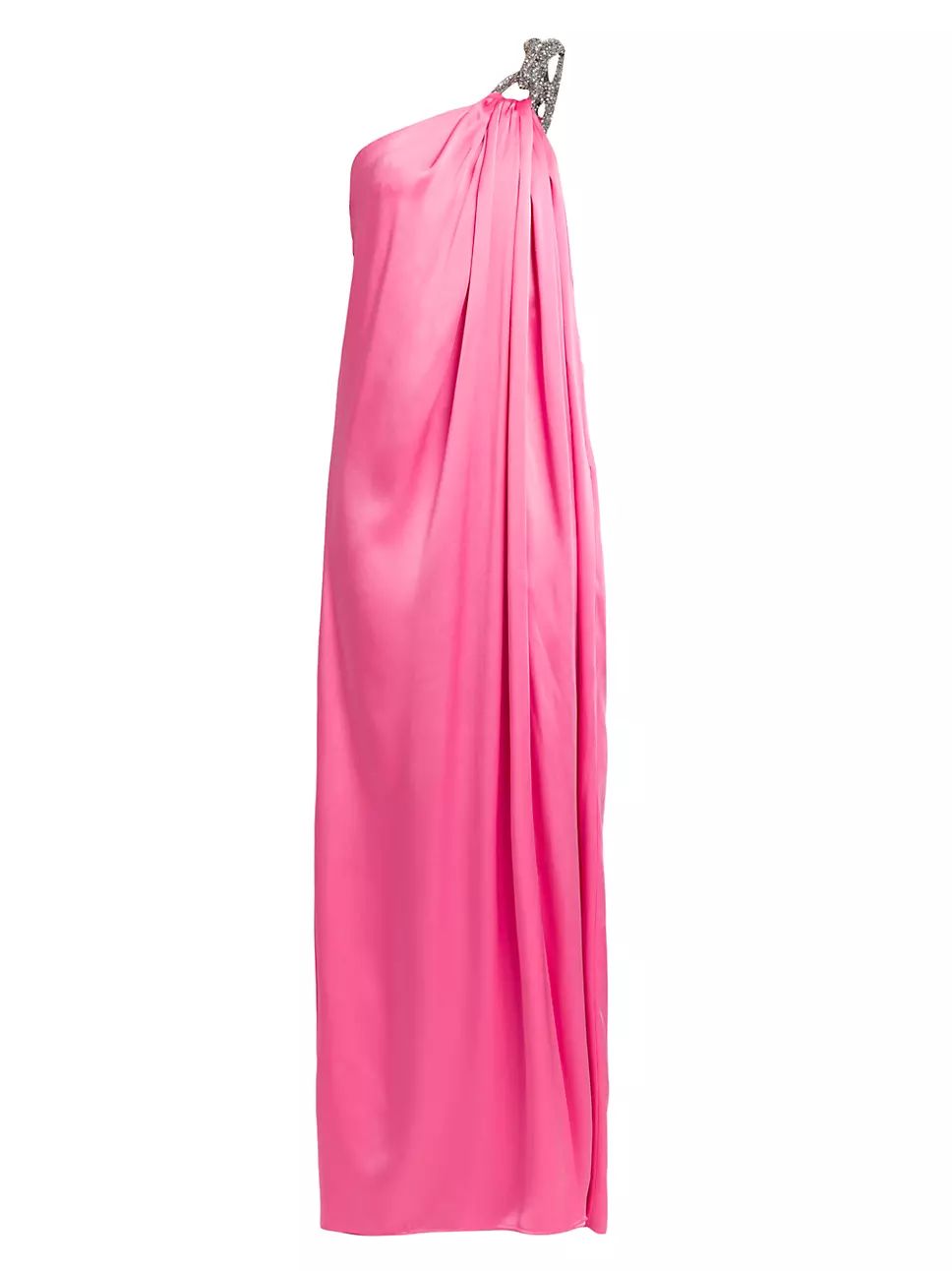 Falabella Satin One-Shoulder Gown | Saks Fifth Avenue