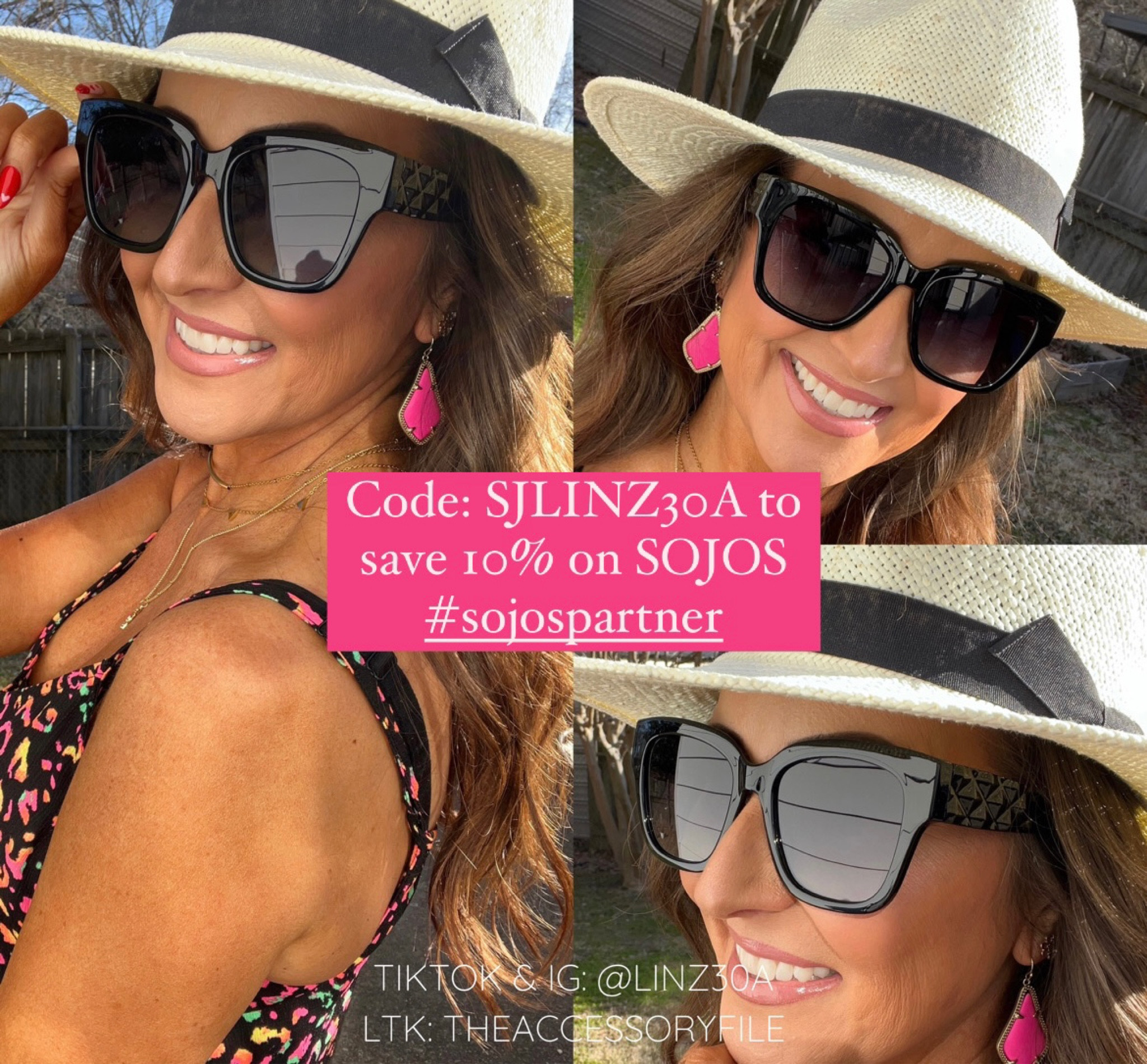 Amazon sunglasses

Sunnies, spring look, spring outfit, spring fashion, summer fashion, summer looks, summer outfit, Walmart fashion, amazon fashion, SOJOS sunglasses, amazon deals, amazon finds, Panama hat, beach hat, beach accessories, beach attire, resort wear, spring break 

#LTKU #LTKSeasonal #LTKswim
