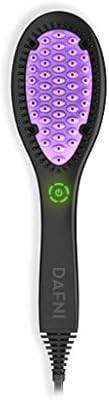 DAFNI The Original Hair Straightening Ceramic Brush - Styles Hair Up to 10 Times Faster Than a Fl... | Amazon (US)