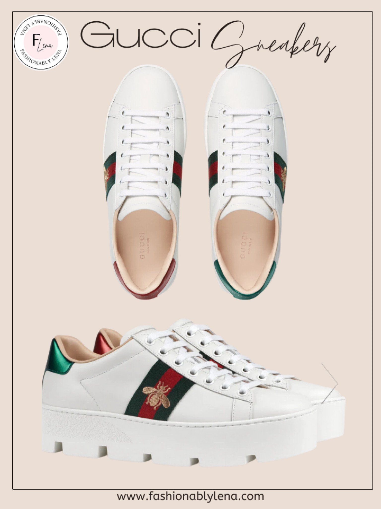 Gucci Sneakers, Gucci neutral sneakers, Designer sneakers, neutral sneakers, white sneakers, beige sneakers, spring sneakers, summer sneakers, women sneakers, trendy sneakers 


#LTKSeasonal #LTKshoecrush #LTKGiftGuide