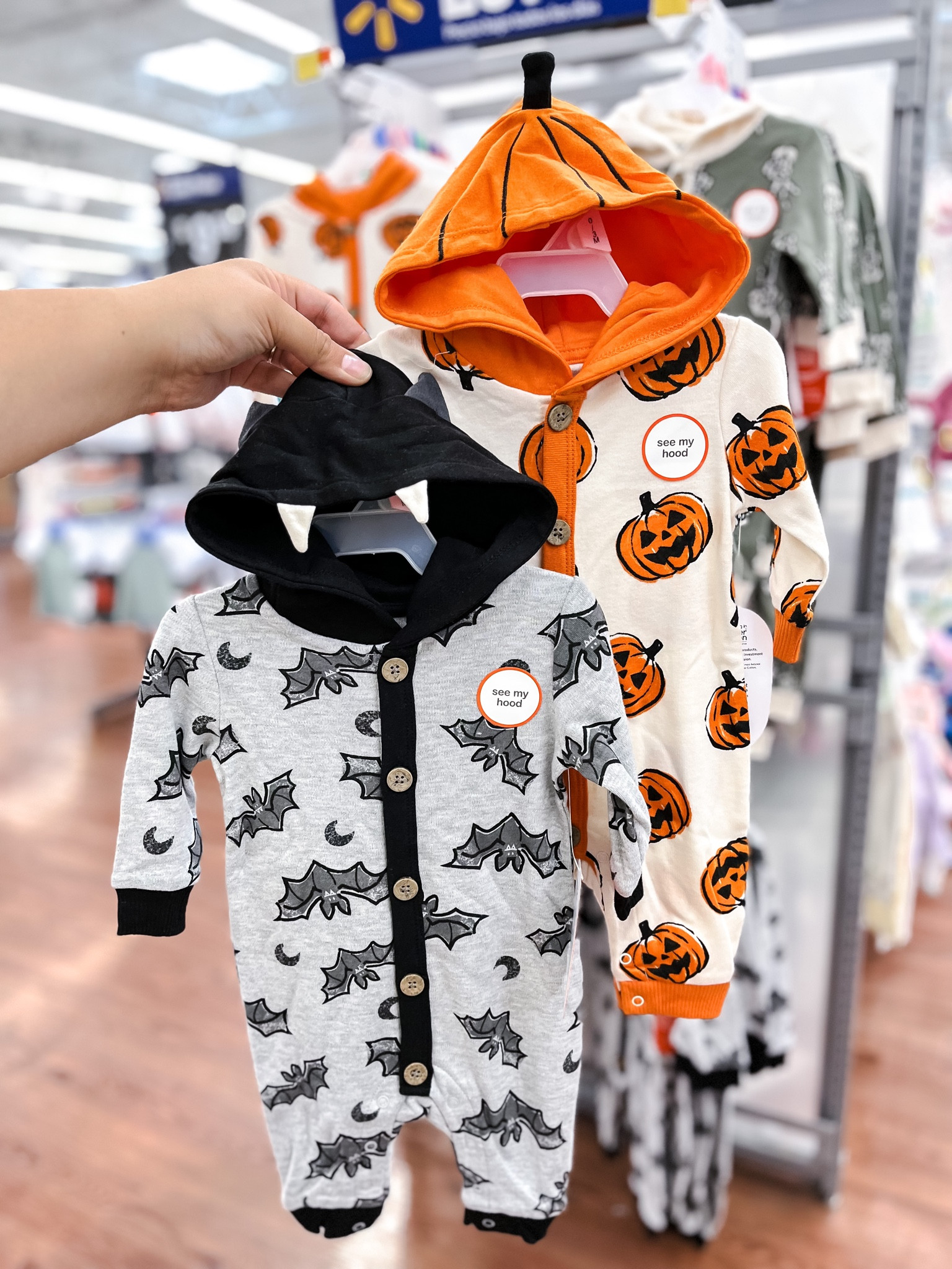 Halloween discount onesies walmart