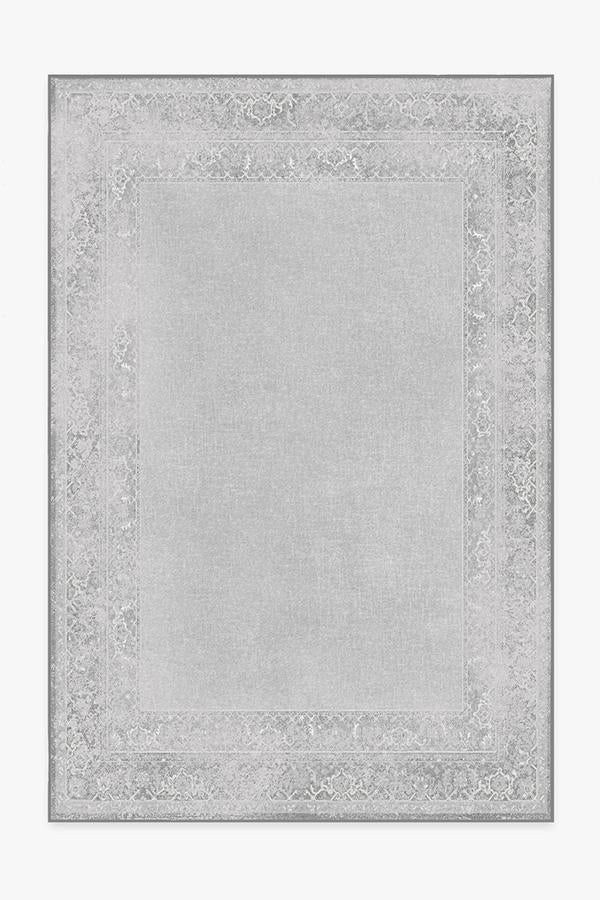 Maral Border Vintage Grey Rug | Ruggable