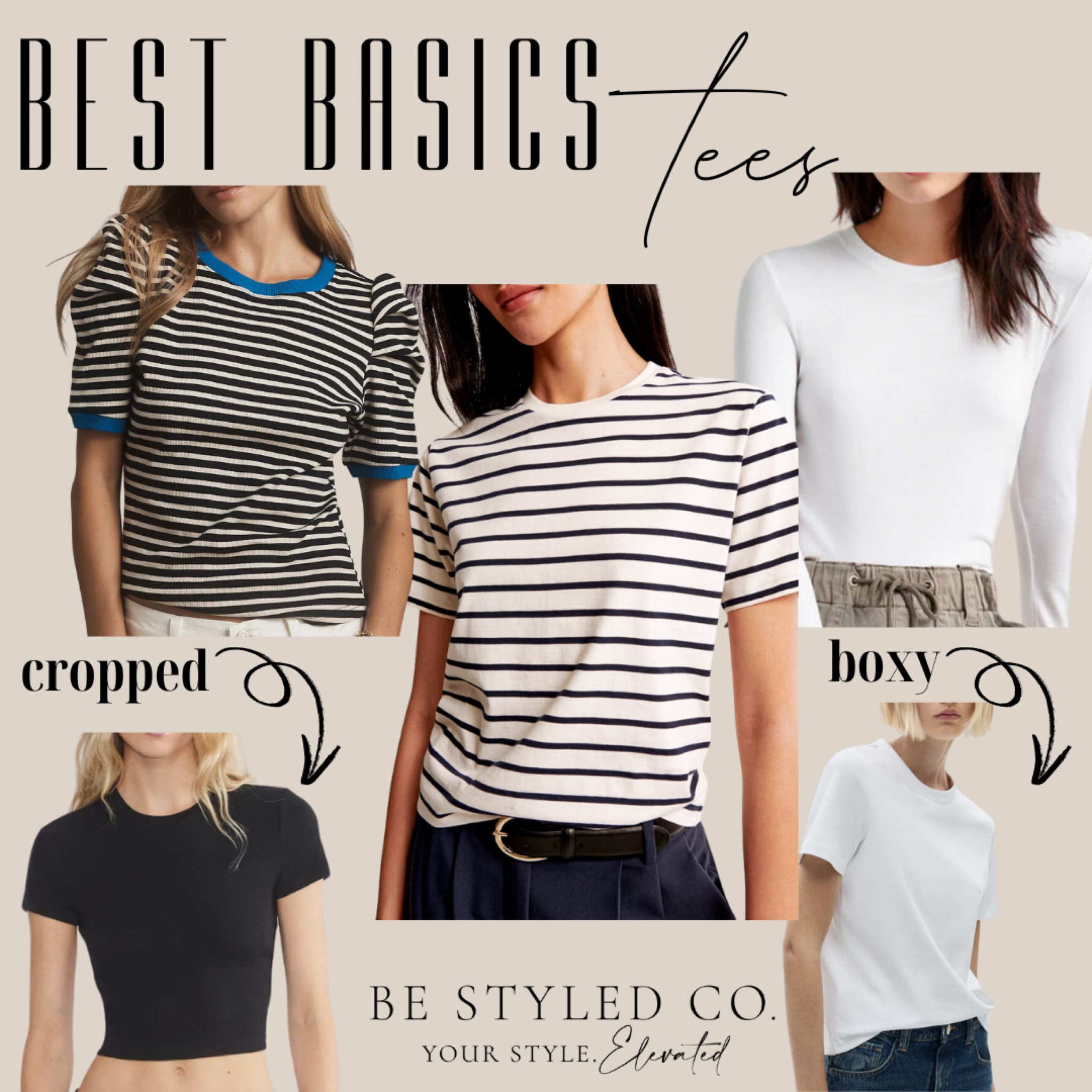 Our favorite solid and stripe tees- great for layering this season 

#LTKFindsUnder50 #LTKOver40 #LTKSeasonal