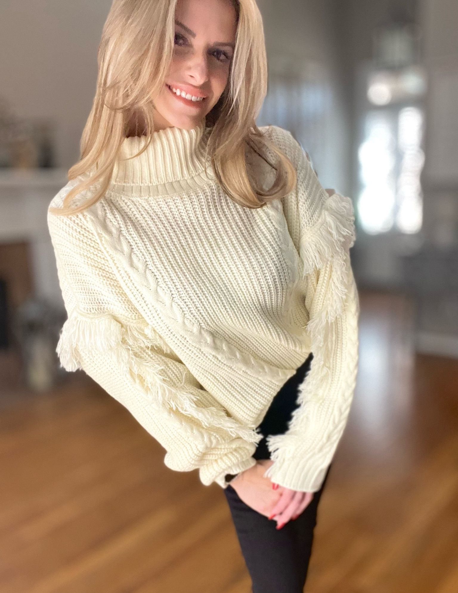 Cute fringe style sweater from Vici 

#LTKHoliday #LTKSeasonal #LTKHolidaySale