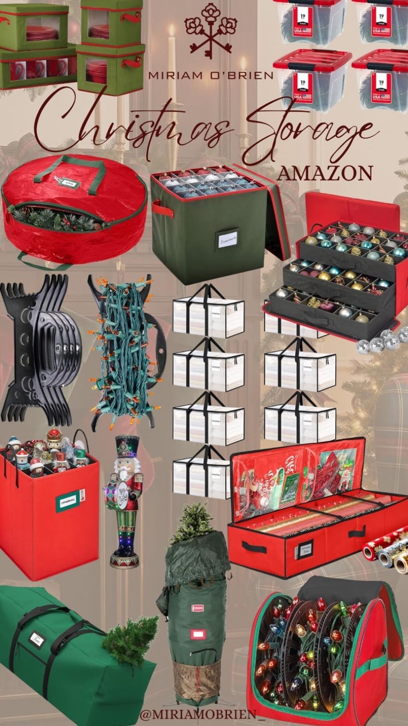 Check out these Christmas storage essentials! Perfect for keeping everything organized.

Follow me at @miriamobrien_ on IG and TikTok!

#AmazonStorage #HolidayStorage #ChristmasOrganization #AmazonOrganizationFinds

#LTKOver40 #LTKHome #LTKHoliday