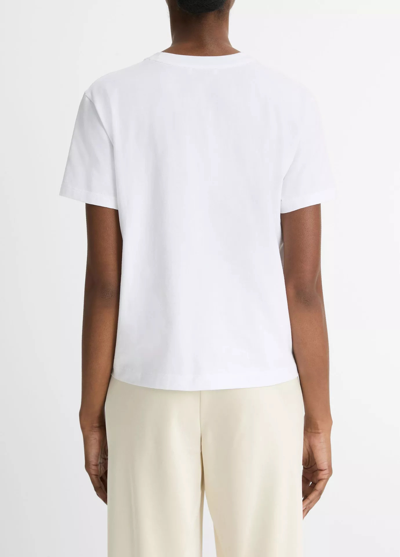 Pima Cotton Crew Neck T-Shirt | Vince LLC