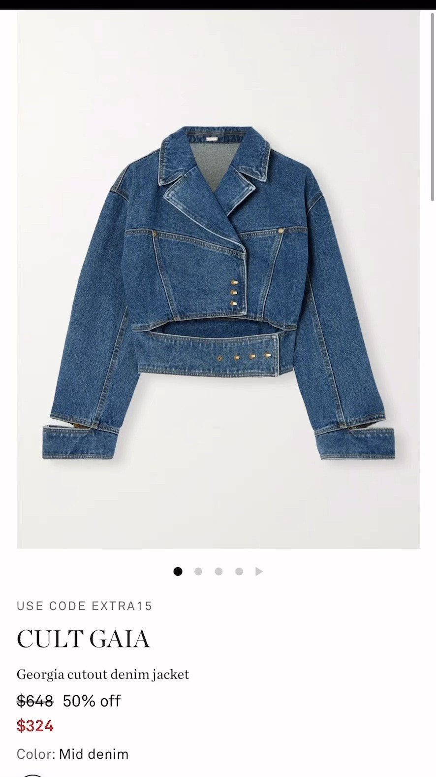 A few of my picks from the Net-a-Porter sale! Get an extra 15% off most sale styles with the code EXTRA15 

Brands mentioned: Cult Gaia , LouLou Studio , Proenza Schouler , Mother Denim , SLVRLAKE , The Frankie Shop , Anine Bing

#LTKItBag #LTKSaleAlert #LTKStyleTip