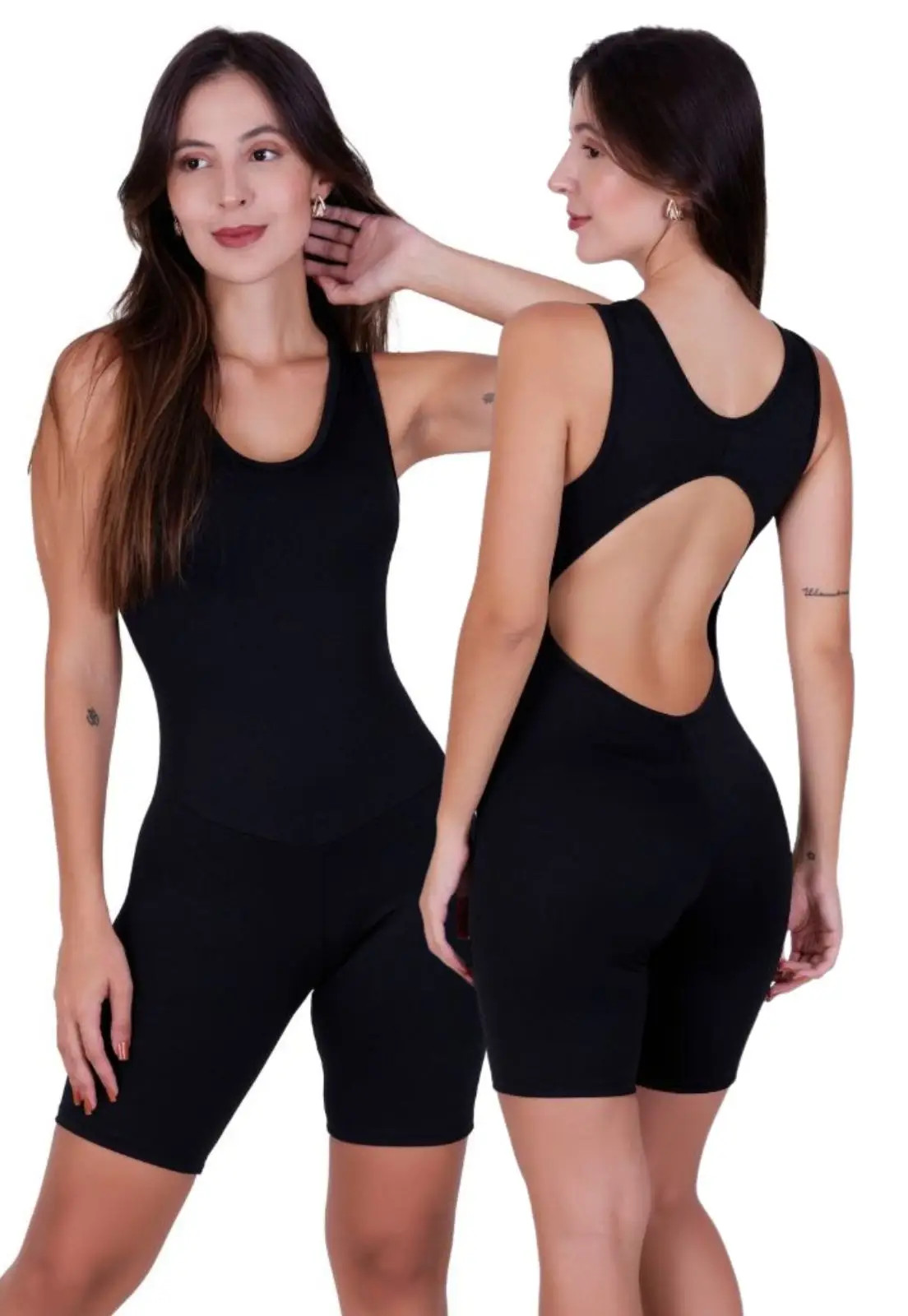 Macaquinho de Academia Fitness Short MACAQUINHO Preto | Dafiti (BR)