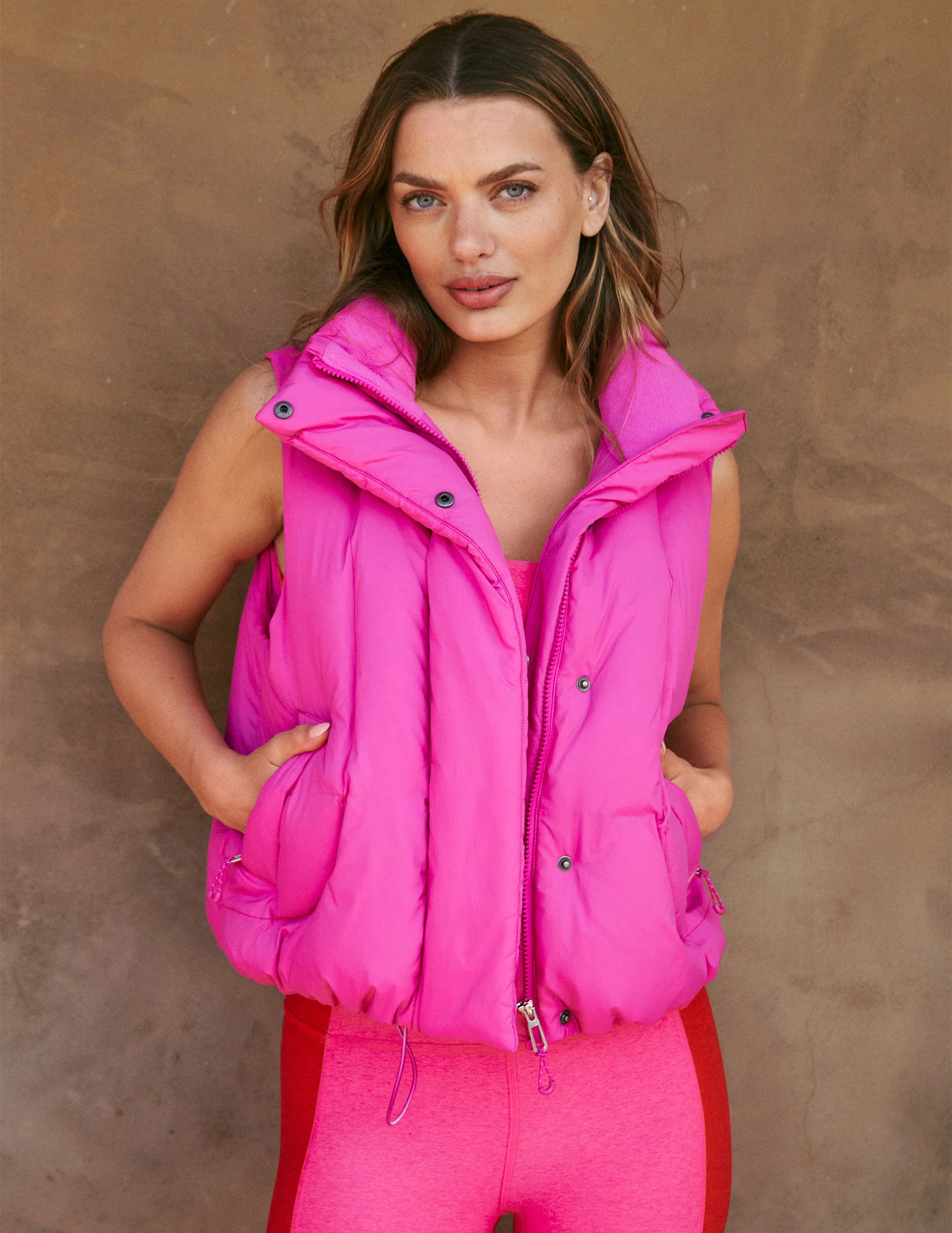 Pillow Bubble Vest | Beyond Yoga | Beyond Yoga