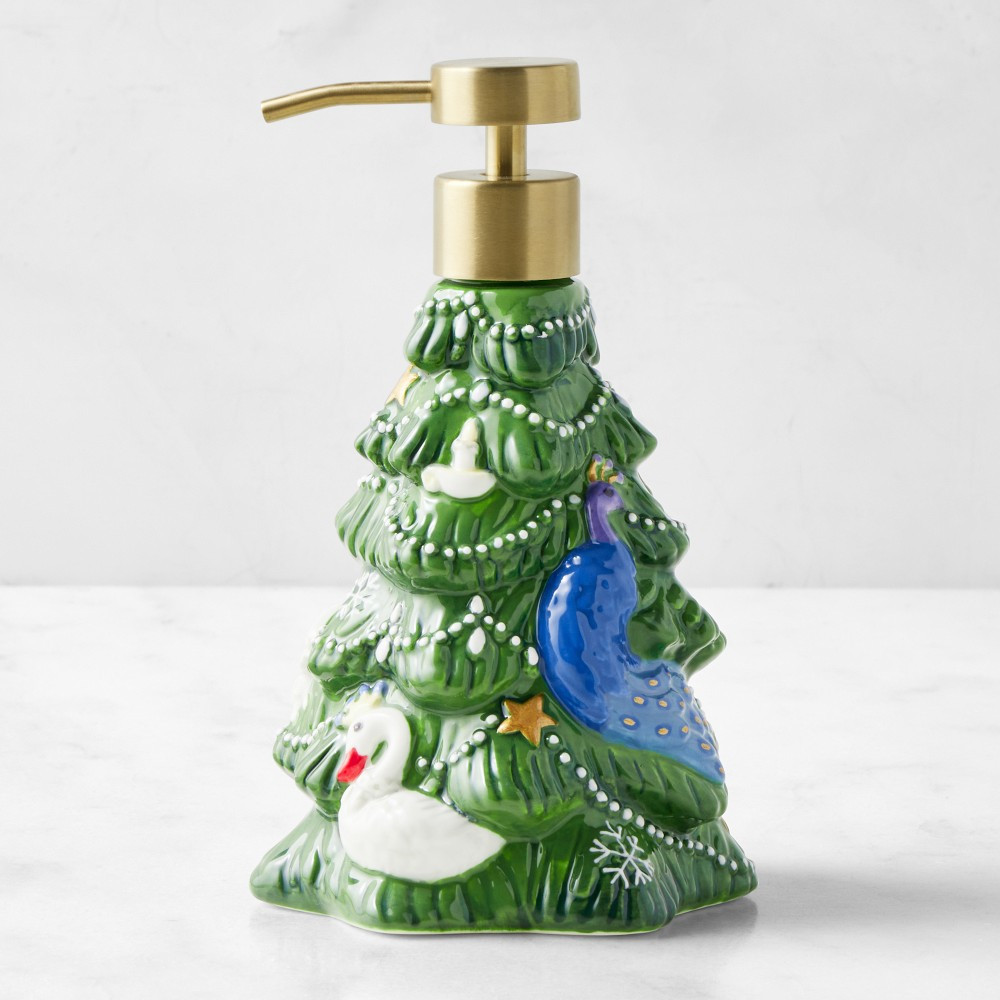 ‘Twas The Night Before Christmas Figural Soap Dispenser | Williams-Sonoma