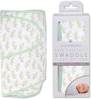 Miracle Blanket Swaddle Wrap - Newborn Essential Baby Blanket - Soft Sleep Sack Ideal for Newborn... | Amazon (US)