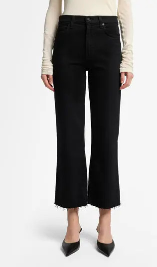 7 For All Mankind Alexa Crop Straight Leg Jeans | Nordstrom | Nordstrom