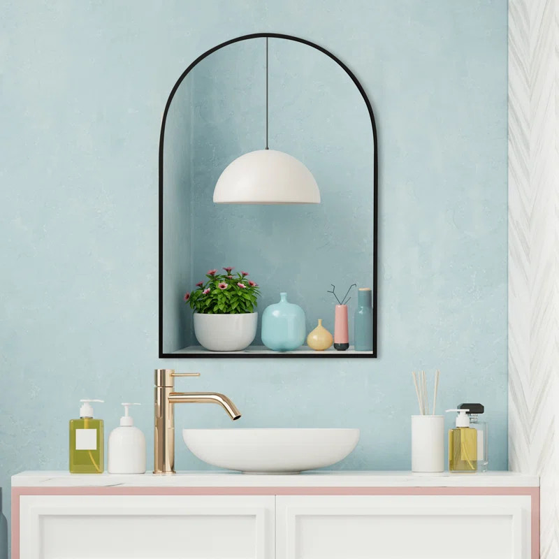 Rasto Arch Metal Wall Mirror | Wayfair North America