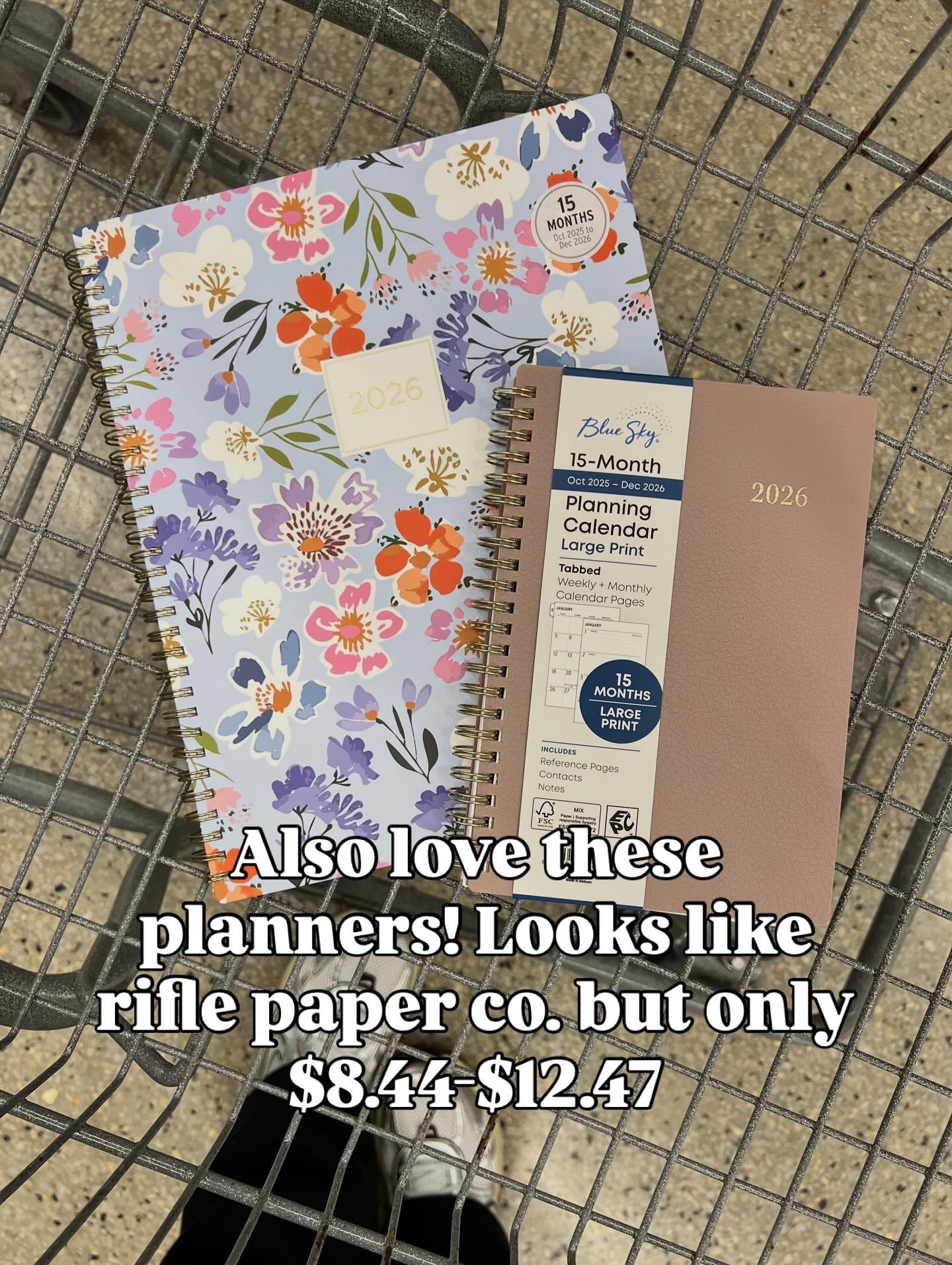 Walmart has beautiful planners for 2026! #walmarthome 

#LTKHome #LTKFindsUnder50