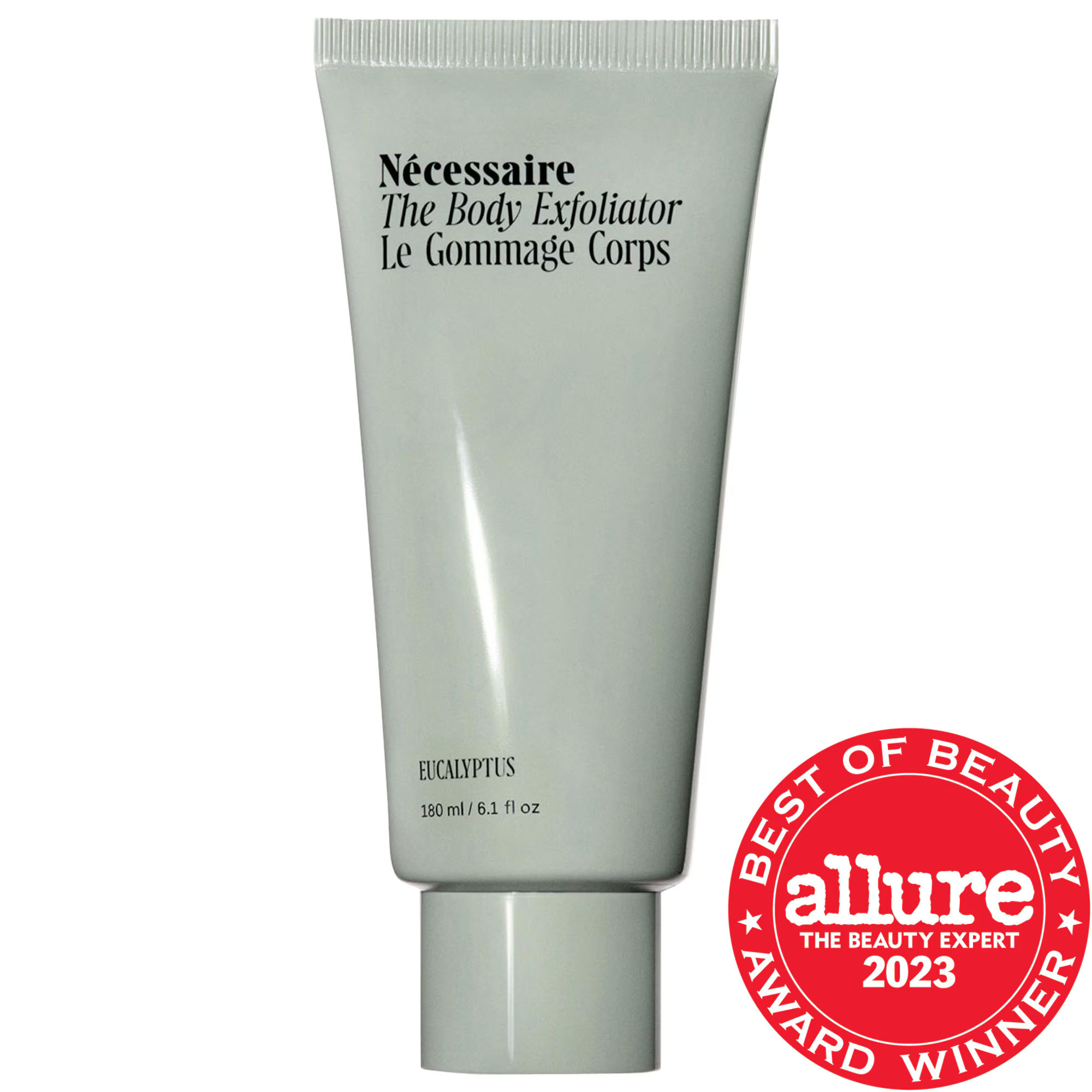 Nécessaire The Body Exfoliator - Physical + Chemical Exfoliant Cleanse Eucalyptus 6.1 oz/180 mL | Sephora (US)