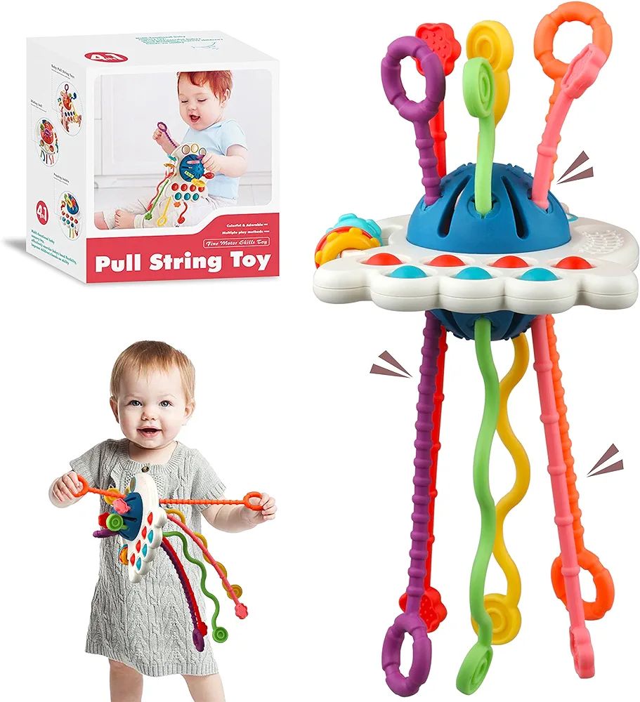 Baby Montessori Sensory Toys - Toddler Travel Toys Educational Learning Activities - Fine Motor S... | Amazon (US)