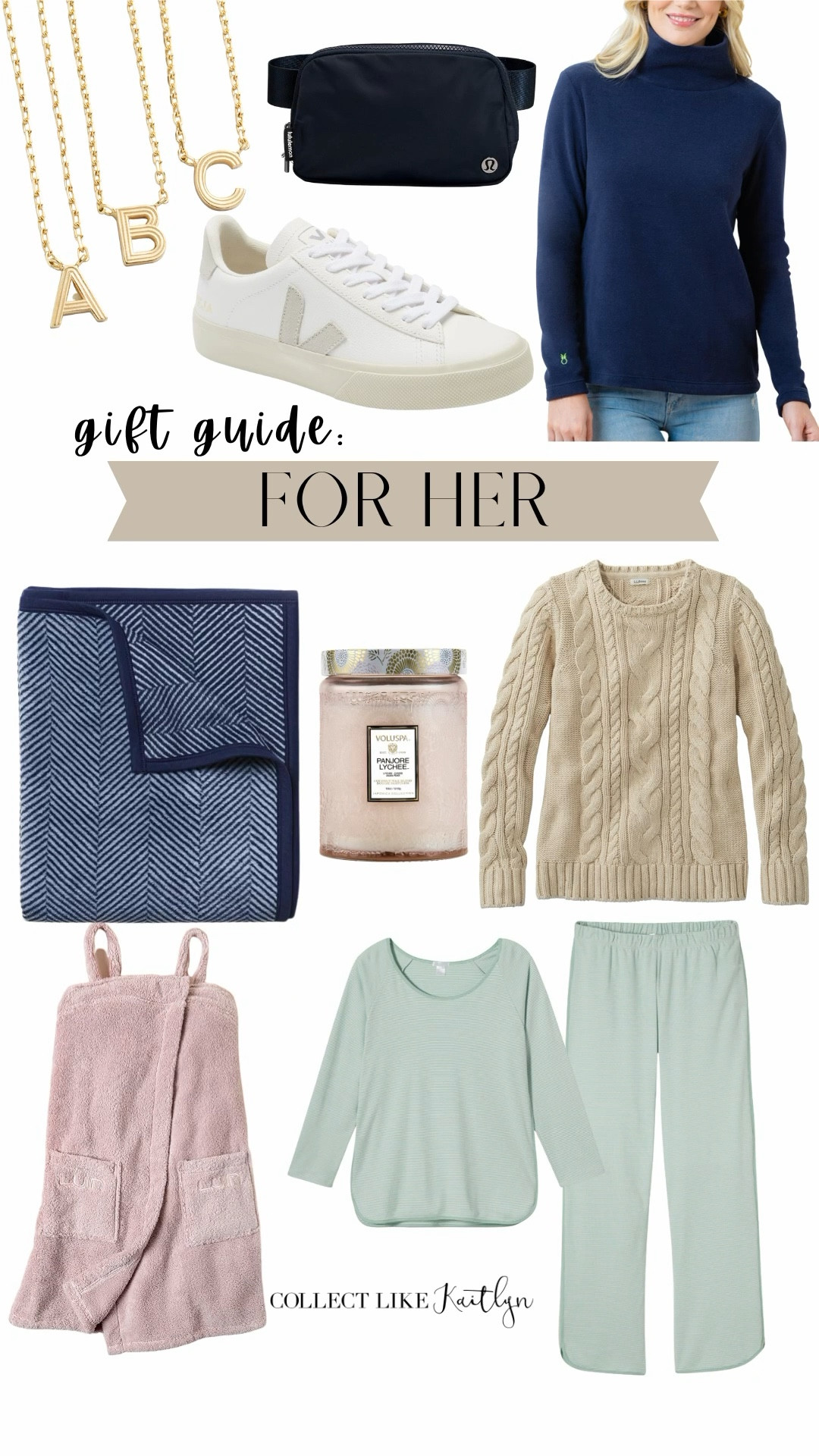 Looking for the perfect gift for her? Here is my hand selected round up! All of these are such classic and timeless gifts, you can’t go wrong! 


Initial necklace, white sneakers, women’s shoes, turtleneck, fleece pullover, fleece turtleneck, throw blanket, herringbone, cable knit sweater, leather crossbody bag, spa towel, Turkish towel dress, ugg boots, pima cotton pajamas, pajama set, gifts for her, gifts for mom, holiday gifts, gift guide for her, gift guide, gifts for in-laws, gifts for mother in-law, gifts for sister, gifts for aunt, gifts for friends, classic gifts, preppy, preppy style, gifts for hostess, white elephant, belt bag, Lululemon 



#LTKGiftGuide #LTKMidsize #LTKHoliday