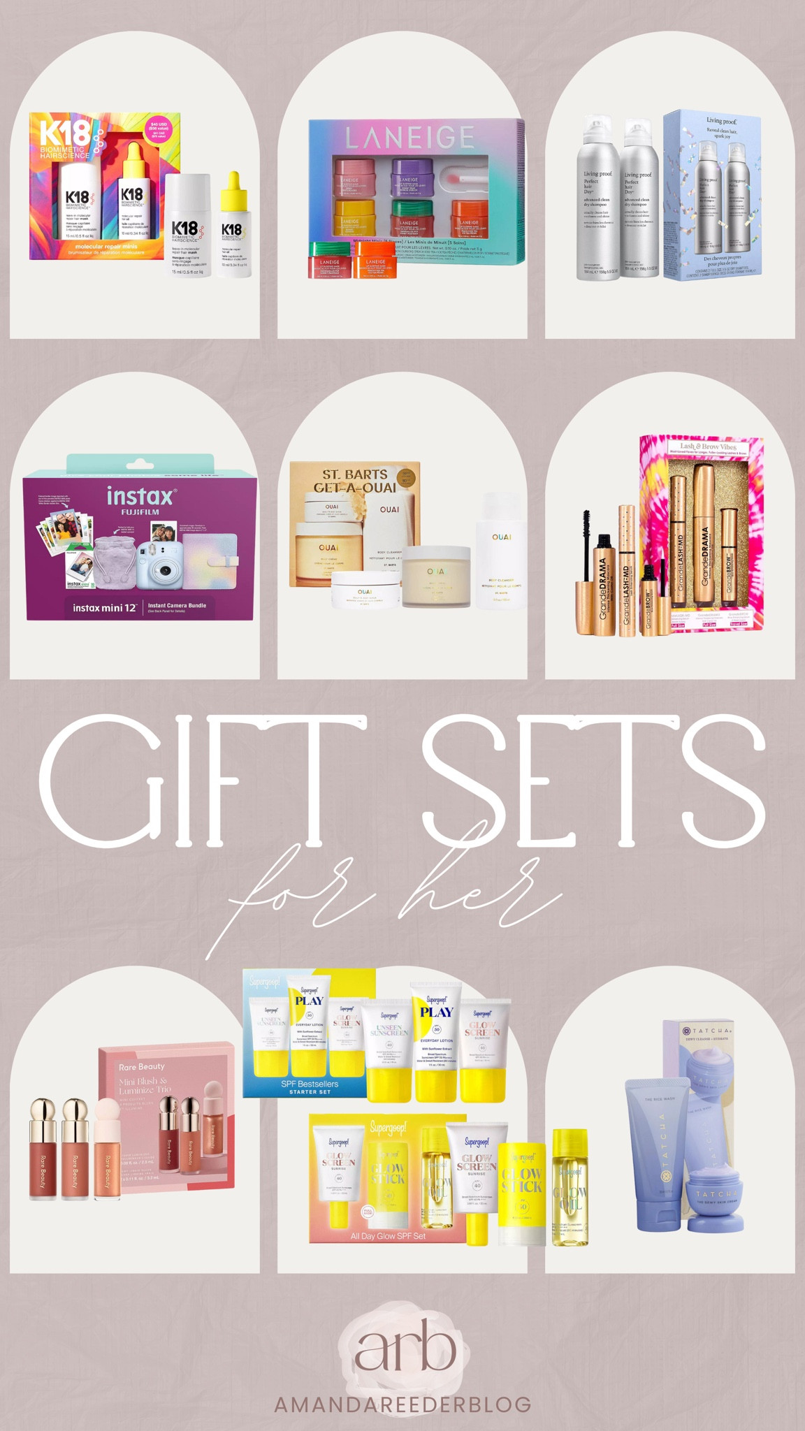 Gift Sets for Her!! 

Gift sets - gifts for her - Christmas gift guide - beauty - skincare - hair products - lip gloss - camera - sunscreen 

#LTKGiftGuide #LTKBeauty