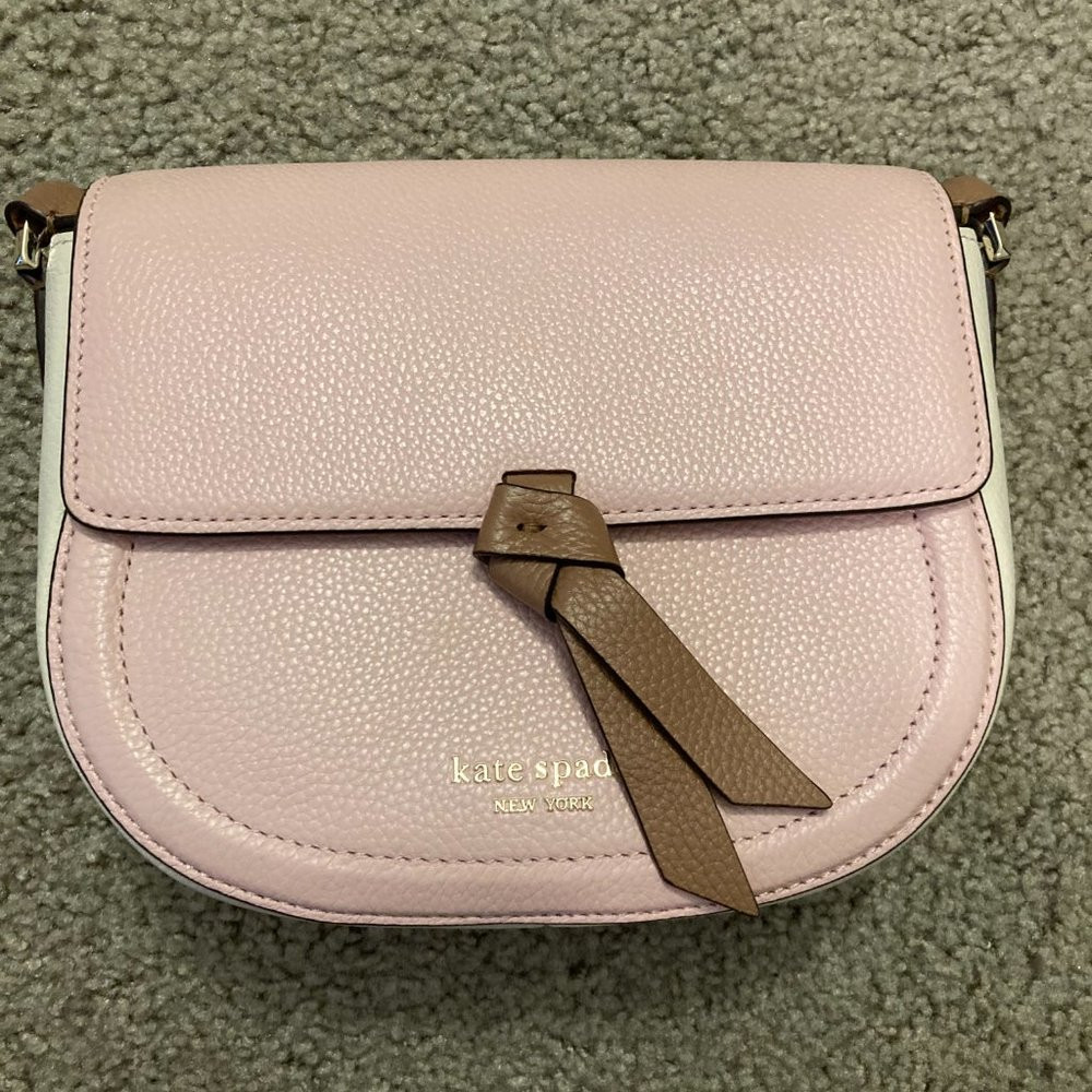 Kate Spade Knott Medium Saddle Bag Crossbody | Poshmark