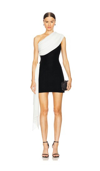 L'Academie by Marianna Jovie Mini Dress in Black,White. - size M | Revolve Clothing (Global)
