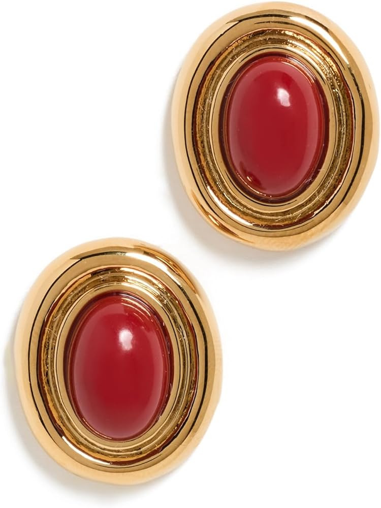 Heaven Mayhem Women's Prize Earrings, Burgundy, Red, One Size | Amazon (US)