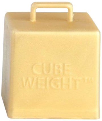 Cube Weight 65 g Balloon Weight Metallic Gold (10 Piece) | Amazon (US)