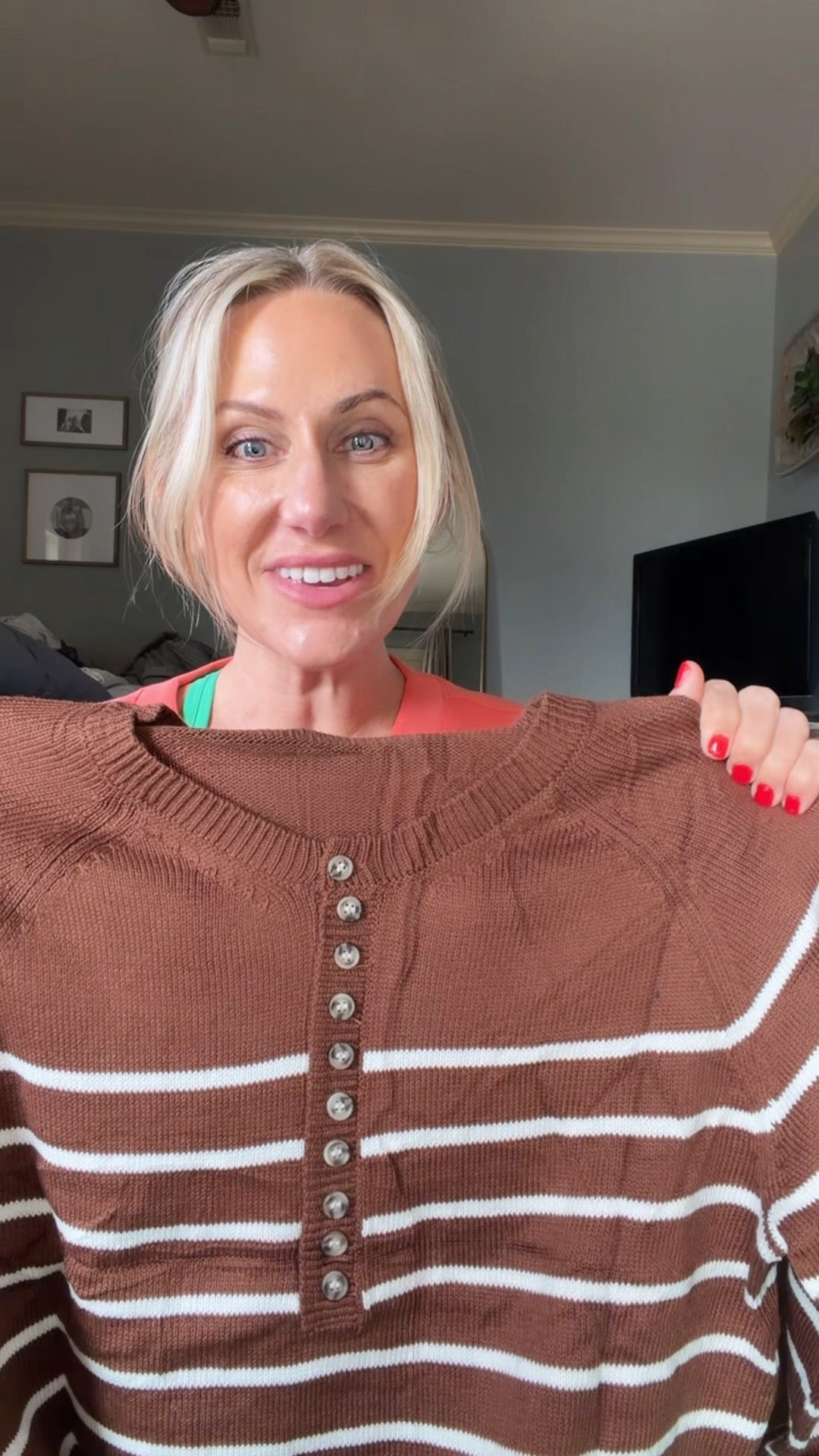 Amazon unboxing ✨ striped pants I’m obsessed with, the comfiest pink set, and a chocolate brown sweater that feels way more expensive than it is.

#LTKAmazon #HOCSpring #HOCSummer #Loungewear 

#LTKSaleAlert #LTKSeasonal #LTKOver40