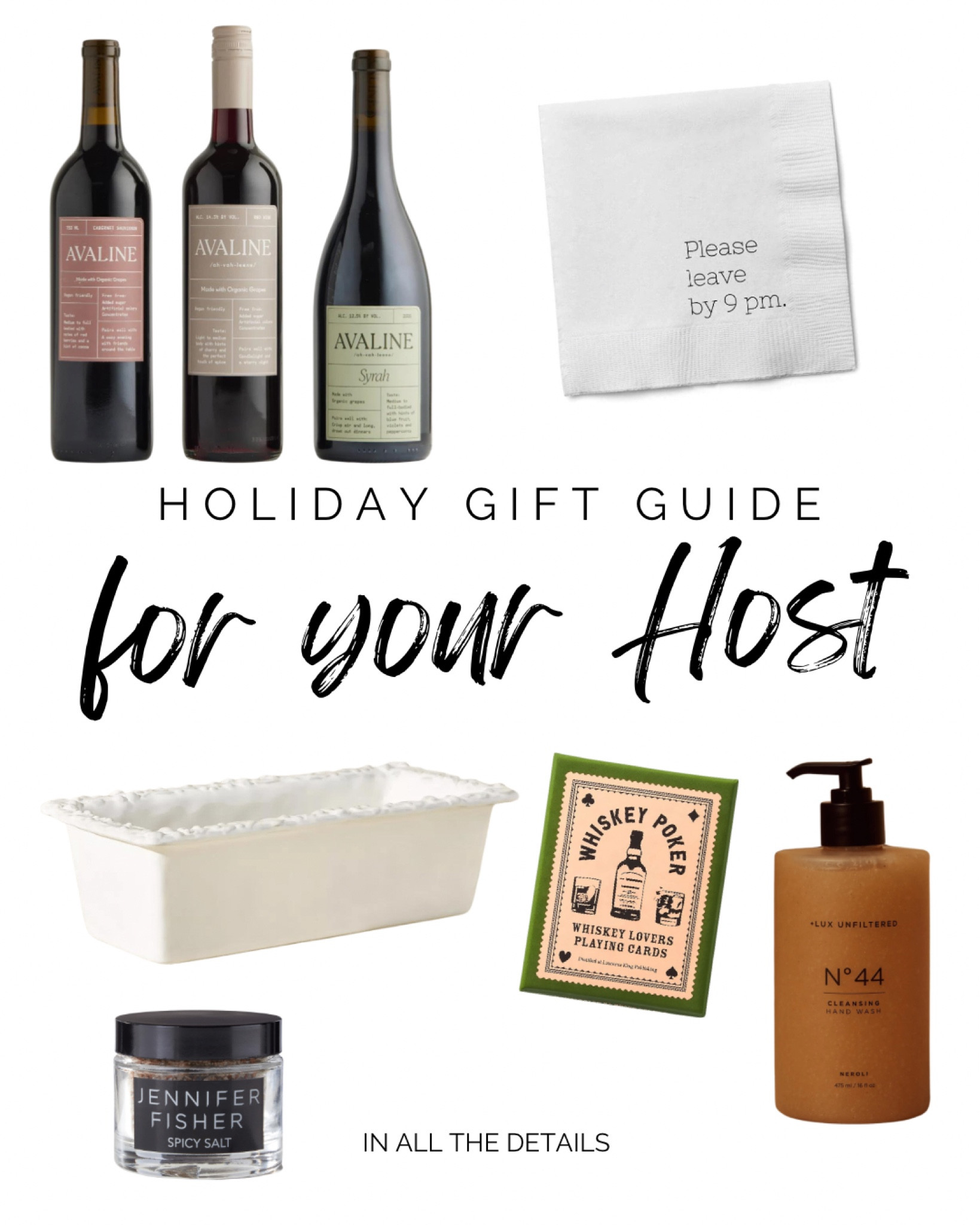 GIFTS FOR YOUR HOST