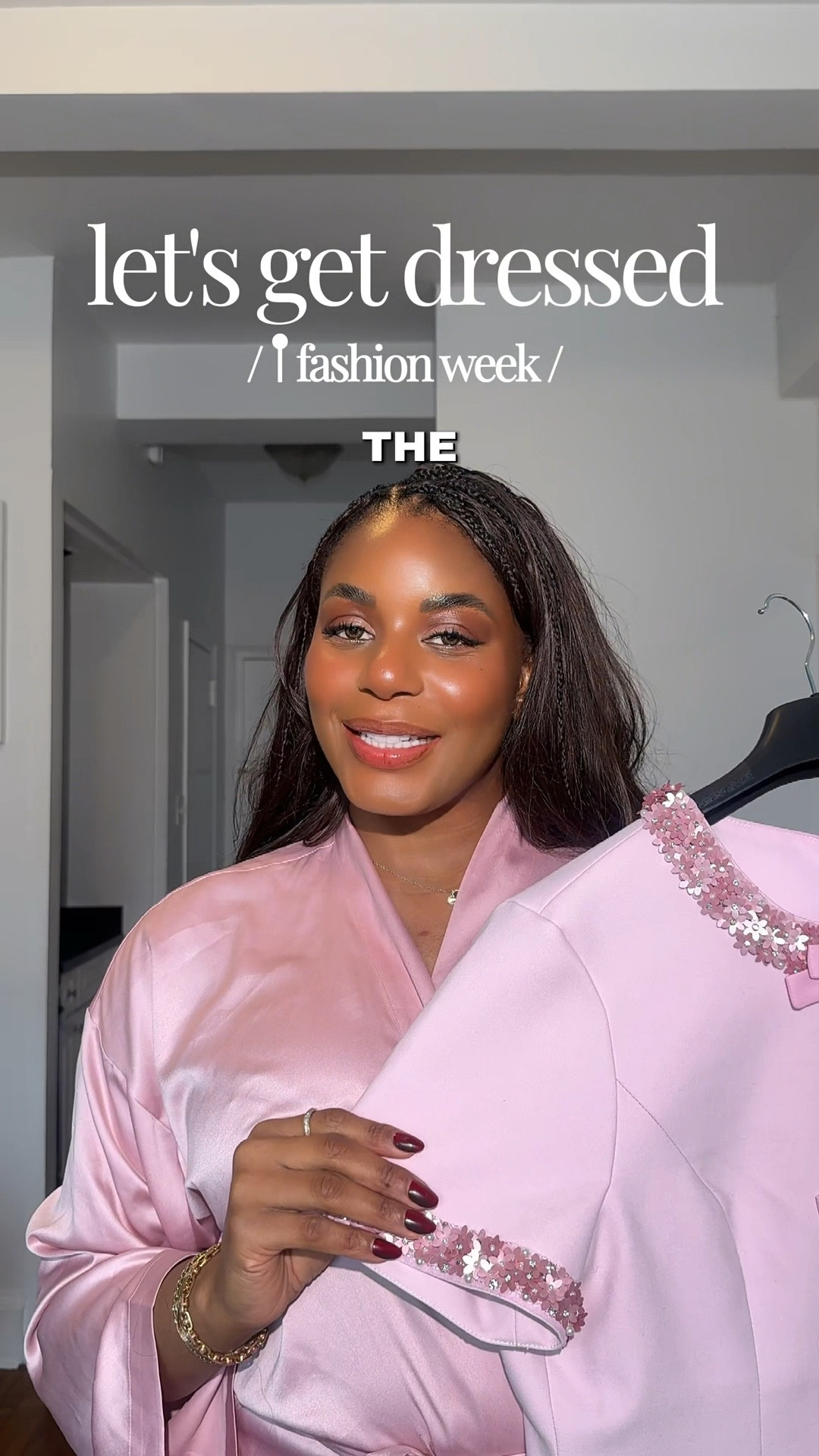 Let’s get dressed for NYFW. Wearing the cutest baby pink mini dress with embellished floral sequins and bows. Accessorized with brown sheer tights and brown heels and Gucci perfume. Love this girly mini dress! … For more links to date night outfits, silver hardware, gallery wall, valentines outfit women, knits and shawls, statement coat, vacation outfits beach, sunday hoodie,ui09bhn] follow me on LTK! ✨

#LTKgrwm #LTKWedding #LTKootd