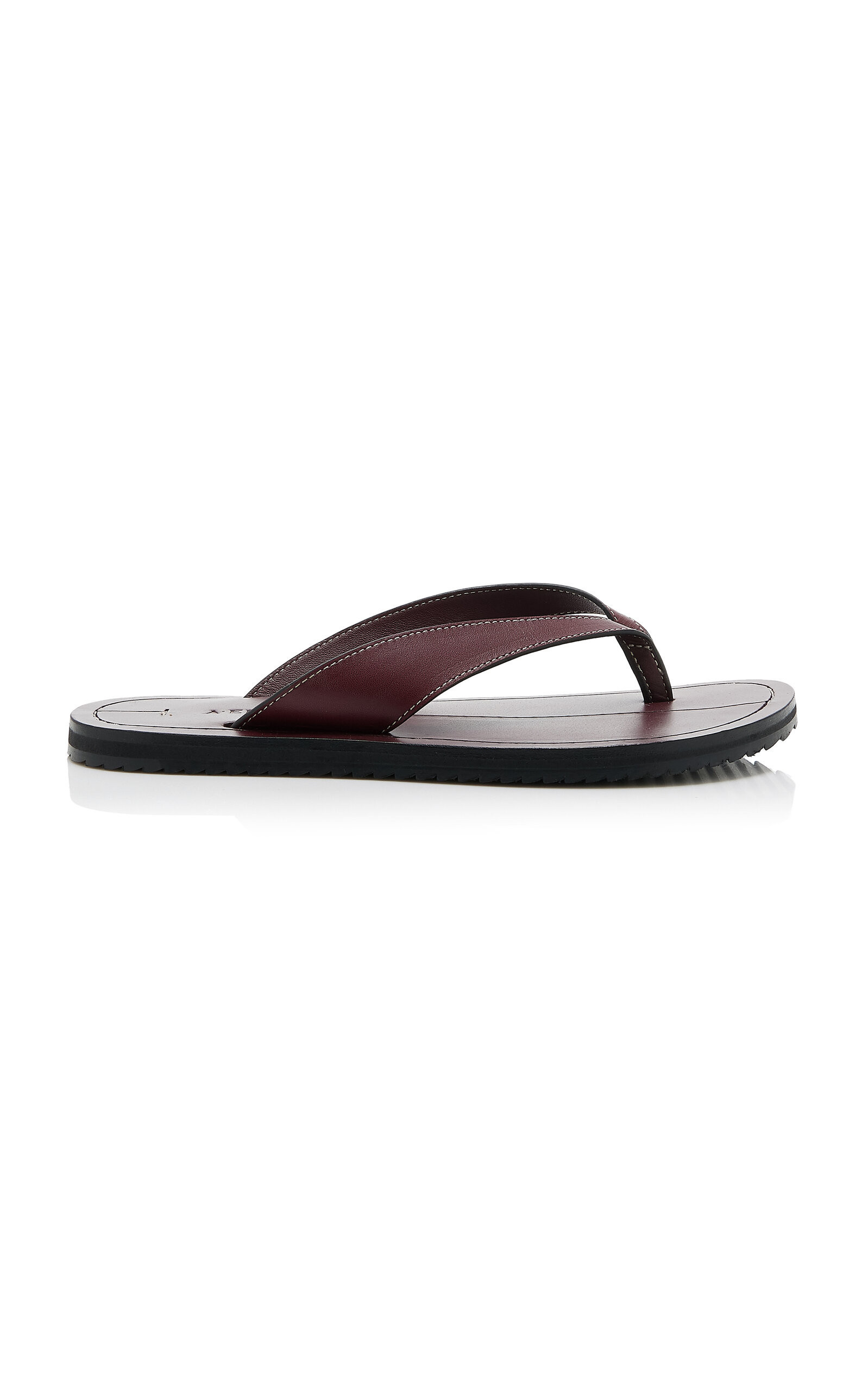 A.Emery - Flora Leather Sandals - Burgundy - IT 39 - Moda Operandi | Moda Operandi (Global)