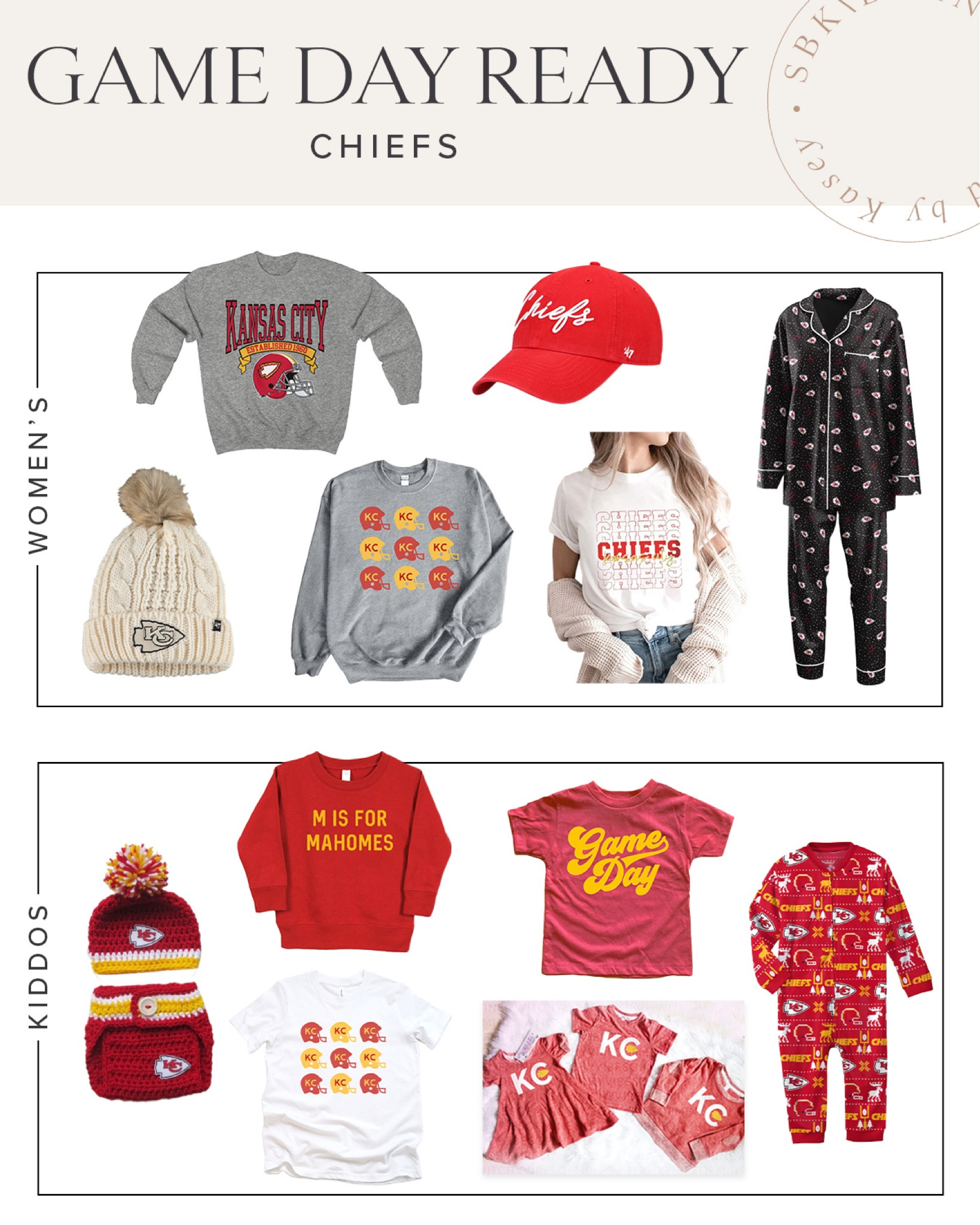 N F L \ for my KC peeps!! Chiefs gear that’s cuuuuuute🏈

Football
Baby

#LTKSeasonal #LTKbaby #LTKstyletip