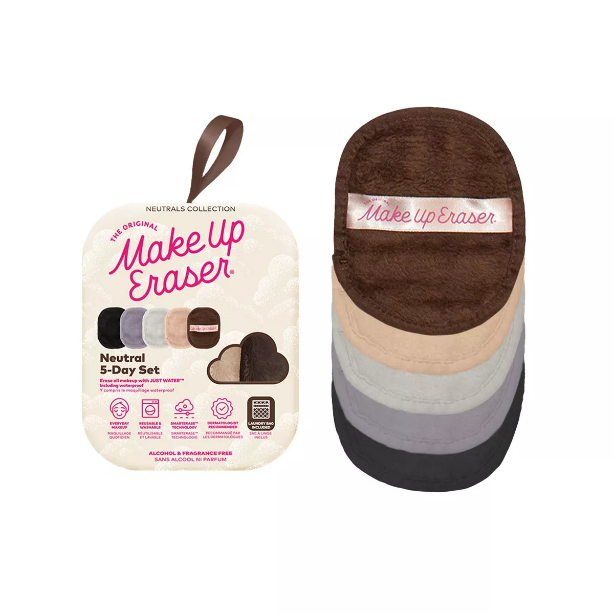 MakeUp Eraser Skin Care Neutrals 5 Day Set - 5ct | Target