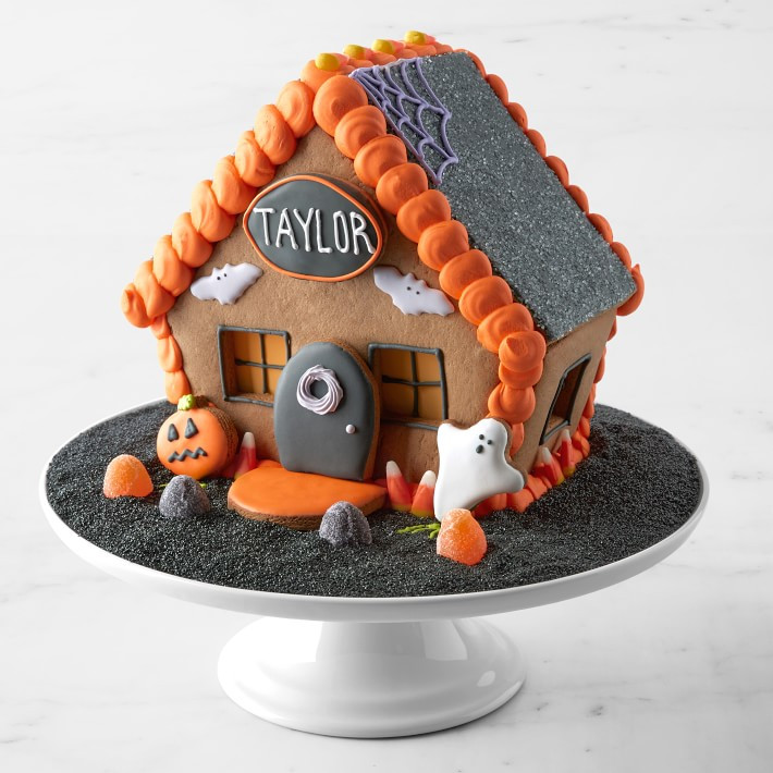 Personalized Halloween Gingerbread House | Williams-Sonoma