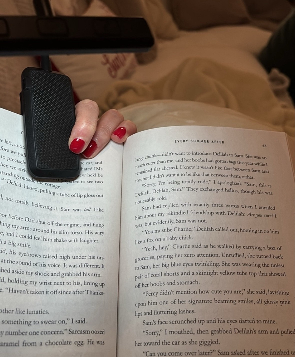 Love my little book light! For my late night spring and summer reading!! Plus to not keep my husband awake when I just can’t put it down!

Added my favorite books and author right now! 


Books for 2026
Good reads
Beach read
Beach vacation books
Travel 
Travel outfits Spring outfits
Summer outfits
Bedding
Master bedroom
Living room 

#LTKselfcare #LTKHome
