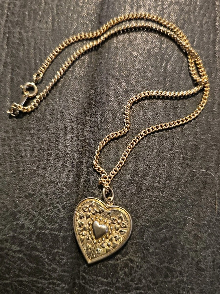 Avon Little Orphan Annie Heart Necklace Vintage 1982 | eBay | eBay US