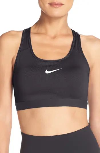 Women's Nike 'Pro Classic' Dri-Fit Padded Sports Bra, Size X-Small - Black | Nordstrom