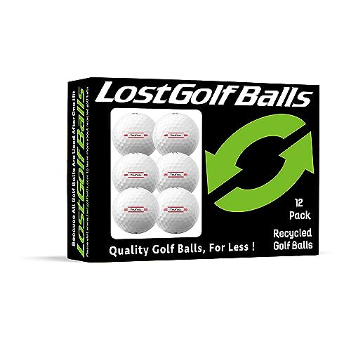 Tru Feel Golf Balls (12 Pack) - Mint Quality, Used Golf Balls by Lostgolfballs.com | Amazon (US)