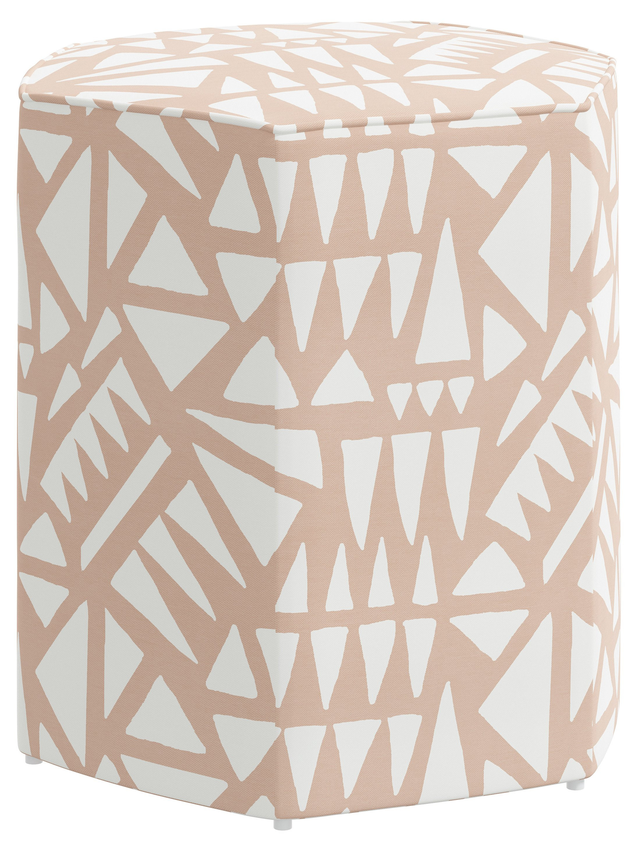 Becca Ottoman, Nairobi Soft Pink | One Kings Lane