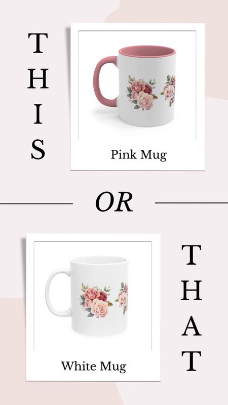 This or that? Which one would you choose? #vintageaesthetic #cottagecorevibes #mugs #teacup #sensesoul

Coquette, floral, vintage, coffee lover, tea cup, gift idea

#LTKVideo #LTKfindsunder50 #LTKhome
