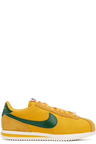 Yellow Cortez Textile Sneakers | SSENSE